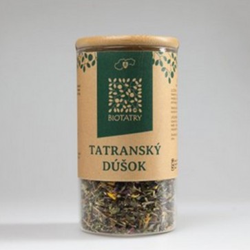 40g ömlesztett  tea (Tatranský dúšok) elegáns dobozban