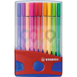 Marker Stabilo Pen 68, színkeverék, 20 db