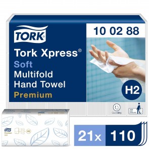 Tork Xpress® Soft Multifold kéztörlő, 21 db.