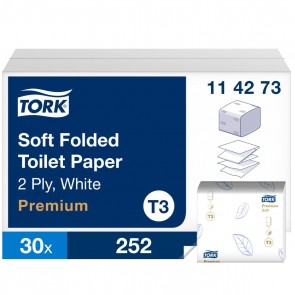 Tork Premium Folded puha toalettpapír, 30 db