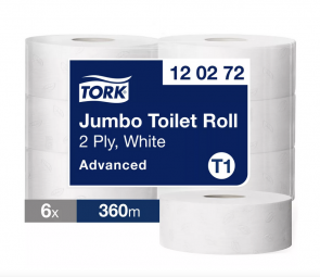 Tork Advanced - Jumbo toalettpapír, 6 tekercs