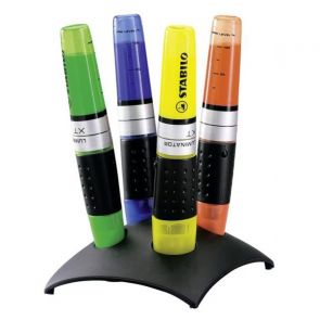 Stabilo Luminator asztali szövegkiemelő készlet, vegyes szín, 4 db