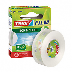 Tesa Eco & Clear, ragasztószalag,  33 m